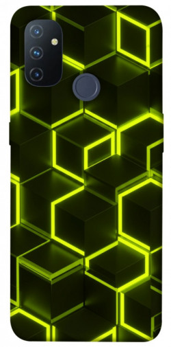 Чехол itsPrint Neon hexagon для OnePlus Nord N100