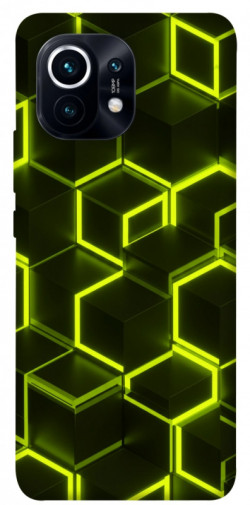 Чехол itsPrint Neon hexagon для Xiaomi Mi 11