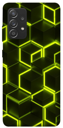Чехол itsPrint Neon hexagon для Samsung Galaxy A72 4G / A72 5G