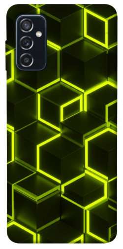 Чехол itsPrint Neon hexagon для Samsung Galaxy M52