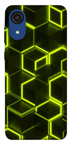 Чехол itsPrint Neon hexagon для Samsung Galaxy A03 Core