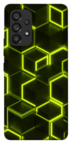 Чехол itsPrint Neon hexagon для Samsung Galaxy A53 5G