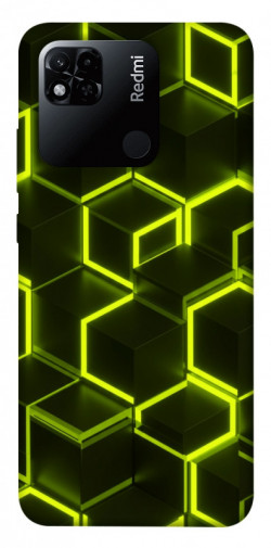Чехол itsPrint Neon hexagon для Xiaomi Redmi 10A