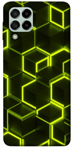 Чехол itsPrint Neon hexagon для Samsung Galaxy M53 5G