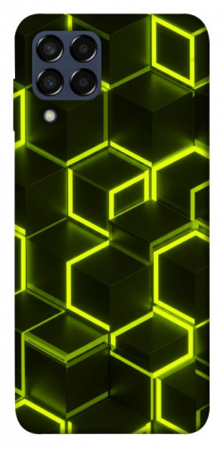 Чехол itsPrint Neon hexagon для Samsung Galaxy M33 5G