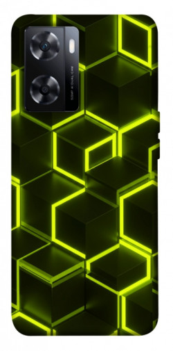 Чехол itsPrint Neon hexagon для OnePlus Nord N20 SE