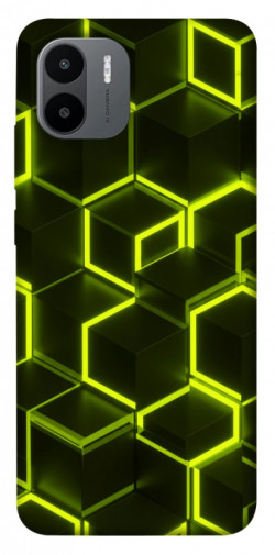 Чехол itsPrint Neon hexagon для Xiaomi Redmi A1 / A2