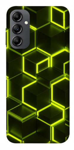 Чехол itsPrint Neon hexagon для Samsung Galaxy A14 4G/5G