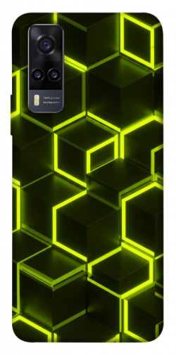 Чехол itsPrint Neon hexagon для Vivo Y31