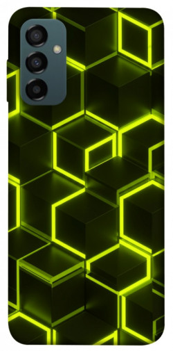 Чохол itsPrint Neon hexagon для Samsung Galaxy M14 5G