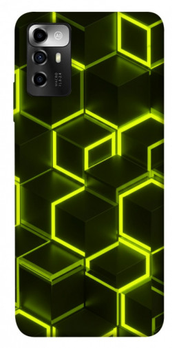 Чехол itsPrint Neon hexagon для ZTE Blade A72