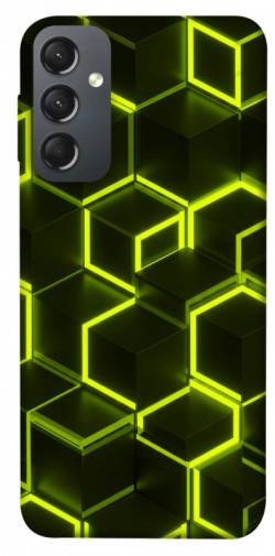 Чехол itsPrint Neon hexagon для Samsung Galaxy A24 4G