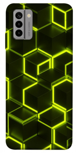 Чехол itsPrint Neon hexagon для Nokia G22