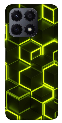 Чехол itsPrint Neon hexagon для Huawei Honor X8a