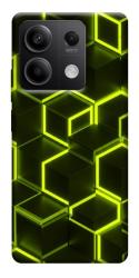 Чехол itsPrint Neon hexagon для Xiaomi Redmi Note 13 5G