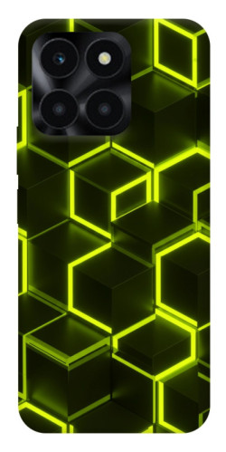 Чехол itsPrint Neon hexagon для Huawei Honor X6a