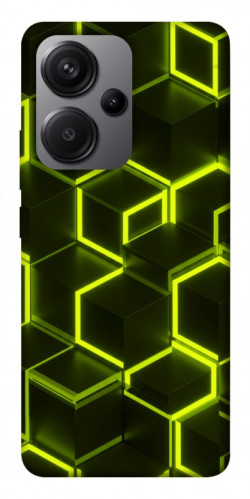 Чехол itsPrint Neon hexagon для Xiaomi Redmi Note 13 Pro+