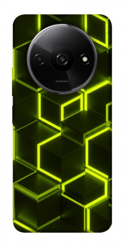 Чехол itsPrint Neon hexagon для Xiaomi Redmi A3