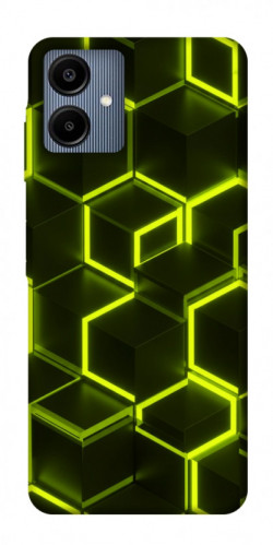 Чехол itsPrint Neon hexagon для Samsung Galaxy A06