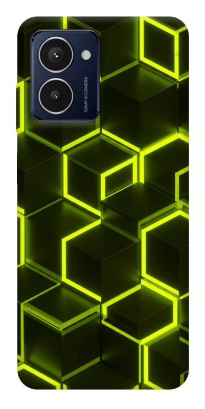 Чохол itsPrint Neon hexagon для HMD Pulse Pro, паттерн, купити оптом з доставкою