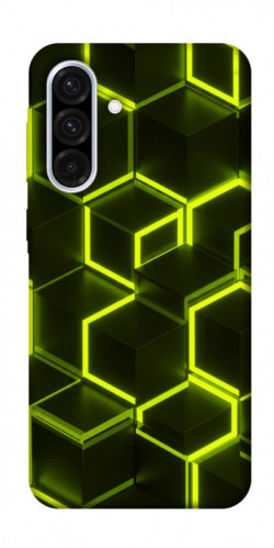 Чехол itsPrint Neon hexagon для Samsung Galaxy A36 5G