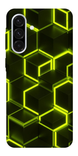 Чехол itsPrint Neon hexagon для Samsung Galaxy A56 5G