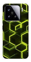 Чехол itsPrint Neon hexagon для Xiaomi 15