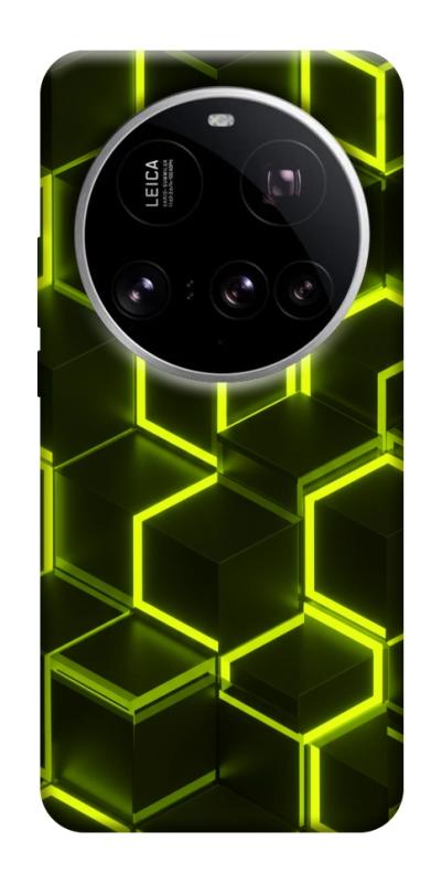 Чехол itsPrint Neon hexagon для Xiaomi 15 Ultra, паттерн, купить оптом с доставкой