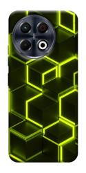 Чохол itsPrint Neon hexagon для TECNO Spark 30 Pro (KL7)