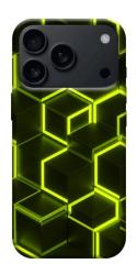 Чехол itsPrint Neon hexagon для Apple iPhone 17 Pro (6.3")