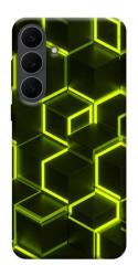 Чехол itsPrint Neon hexagon для Samsung Galaxy S25 FE