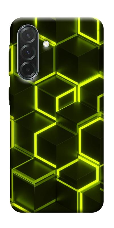 Чехол itsPrint Neon hexagon для Samsung Galaxy A57 5G, паттерн, купить оптом с доставкой