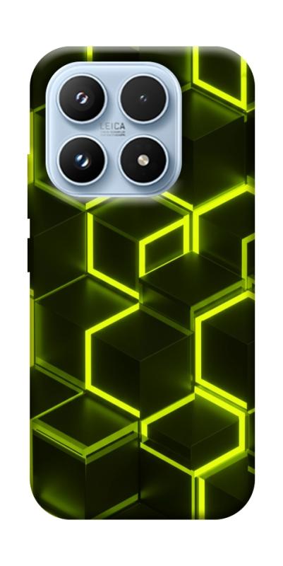 Чехол itsPrint Neon hexagon для Xiaomi 17 Pro, паттерн, купить оптом с доставкой