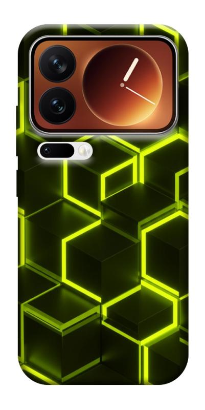 Чехол itsPrint Neon hexagon для Xiaomi 17 Pro Max, паттерн, купить оптом с доставкой