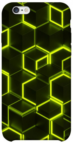 Чехол itsPrint Neon hexagon для Apple iPhone 6/6s (4.7")
