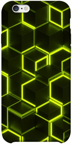 Чехол itsPrint Neon hexagon для Apple iPhone 6/6s plus (5.5")