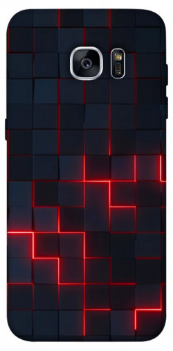 Чехол itsPrint Кибер сетка для Samsung G935F Galaxy S7 Edge
