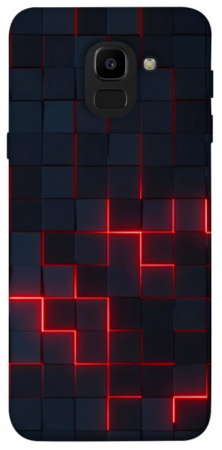 Чехол itsPrint Кибер сетка для Samsung J600F Galaxy J6 (2018)