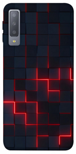 Чехол itsPrint Кибер сетка для Samsung A750 Galaxy A7 (2018)