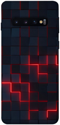 Чехол itsPrint Кибер сетка для Samsung Galaxy S10