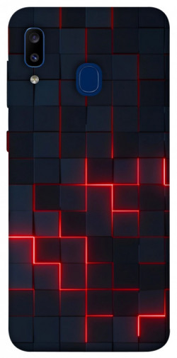 Чехол itsPrint Кибер сетка для Samsung Galaxy A20 / A30