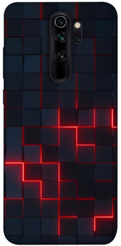 Чехол itsPrint Кибер сетка для Xiaomi Redmi Note 8 Pro