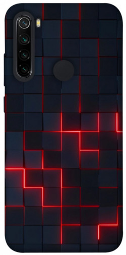Чехол itsPrint Кибер сетка для Xiaomi Redmi Note 8