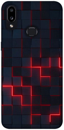 Чехол itsPrint Кибер сетка для Samsung Galaxy A10s