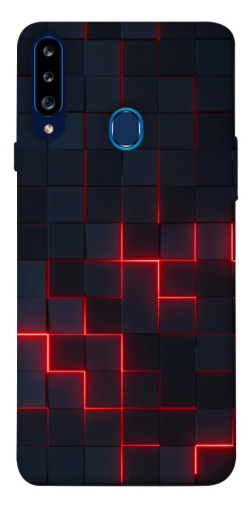 Чехол itsPrint Кибер сетка для Samsung Galaxy A20s
