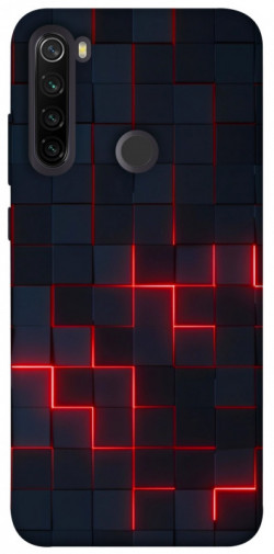 Чехол itsPrint Кибер сетка для Xiaomi Redmi Note 8T