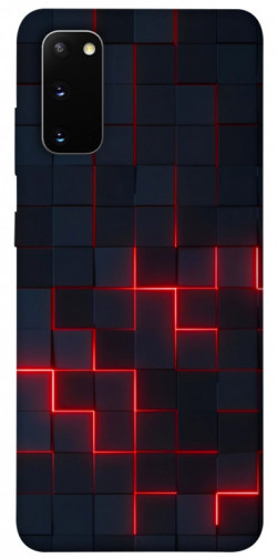 Чехол itsPrint Кибер сетка для Samsung Galaxy S20