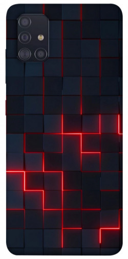 Чехол itsPrint Кибер сетка для Samsung Galaxy A51