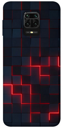 Чехол itsPrint Кибер сетка для Xiaomi Redmi Note 9s / Note 9 Pro / Note 9 Pro Max
