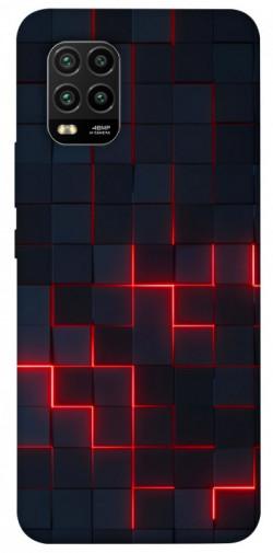 Чехол itsPrint Кибер сетка для Xiaomi Mi 10 Lite